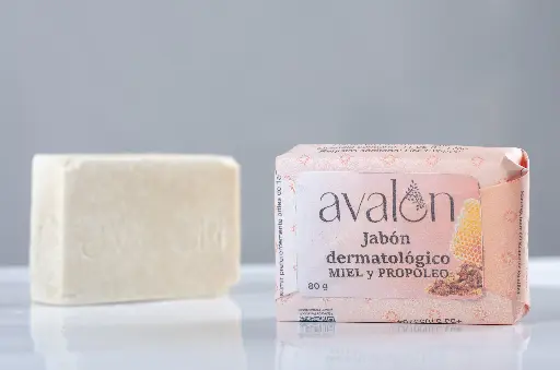 [PT 0108] Jabón de Miel y Propóleo 80 g
